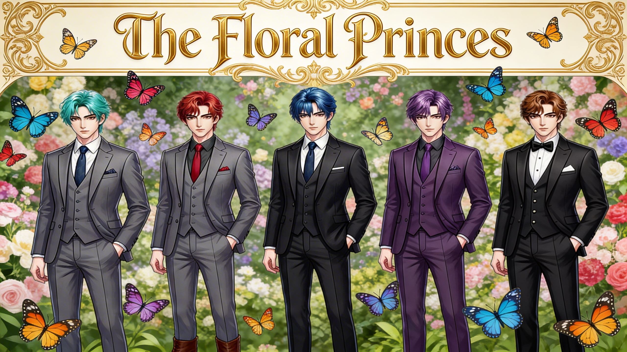 Key Art - The Floral Princes
